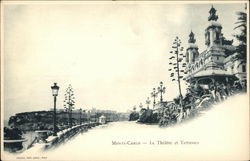 Theater and Terraces Postcard