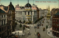 Strand and Gaiety Theater Postcard