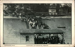 Landing at Crystal Beach Ontario Canada Postcard Postcard