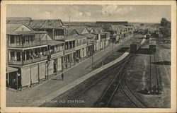 Front Street, from Old Station Postcard