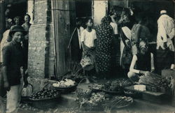 Vegetable Market Singapore, Singapore Southeast Asia Postcard Postcard