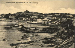 Bird's-Eye View of Kulangsoo at Low Tide Kulongsoo (Gulangyu), China Postcard Postcard