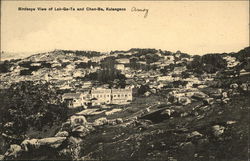 Birdseye View of Lak-Go-Ta and Chan-Be Kulangsoo, China Postcard Postcard