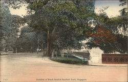 Junction of Beach Road & Stanford Road Singapore Southeast Asia Postcard Postcard