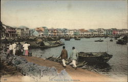 The Singapore River Republic of Singapore Southeast Asia Postcard Postcard