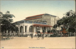 The Raffles Hotel Postcard