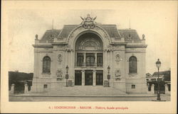 Theatre, Facade Principale Saigon, Vietnam Southeast Asia Postcard Postcard