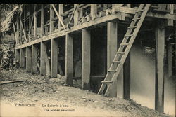 La Sciere a Eau (Water Saw Mill) Postcard