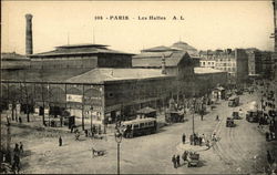 Les Halles A. L. Paris, France Postcard Postcard