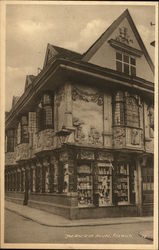 The Ancient House Ipswich, England Postcard Postcard