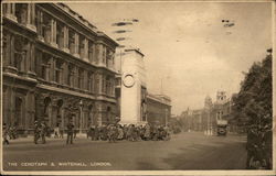 The Cenotaph & Whitehall Postcard