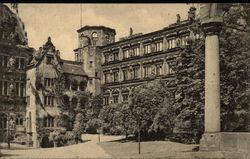 Heidelberg. Partie aus dem Schlosshot. Postcard