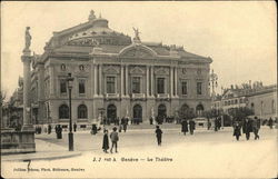 The Theatre Geneva, Switzerland Postcard Postcard