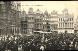 Grand Place Postcard