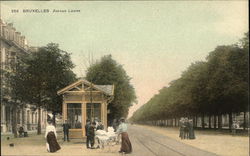 Avenue Louise Postcard