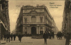 Piazza Sette Settembre e Palazzo Angri Postcard