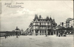 Schaerbeeksche Poort Brussels, Belgium Benelux Countries Postcard Postcard