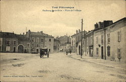 Toul Picturesque -Faubourg St-Evre - Place de l'Abbay France Postcard Postcard