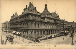 Palais du Commerce Lyon, France Postcard Postcard