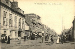 Rue du Val de-Saire Postcard