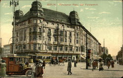 Potsdamer Platz - Der Furstenhof Berlin, Germany Postcard Postcard