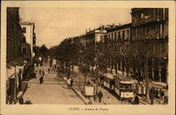 Avenue de France Postcard