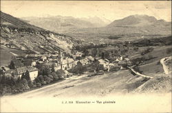 Vue Generale Monnetier-Mornex, France Postcard Postcard