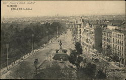 Calle de Alcala Postcard