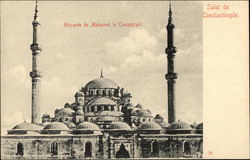 Mosque of Mohamed the Conqueror Istanbul, Turkey Greece, Turkey, Balkan States Postcard Postcard