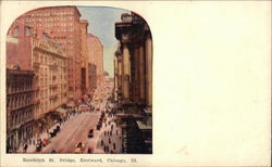 Randolph St. Bridge, Eastward Postcard