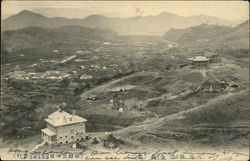 Hillside Scene - Japan or Korea Postcard