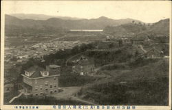 Japan/Korea - Panoramic View of the City - Sent to Germany Postcard Postcard