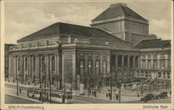 Stadische Oper Berlin, Germany Postcard Postcard