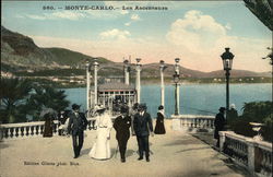 Les Ascenseurs Monte Carlo, Monaco Postcard Postcard