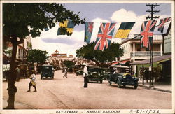 Bay Street Nassau, Bahamas Caribbean Islands Postcard Postcard