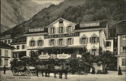 Klausenpost hotel Postcard