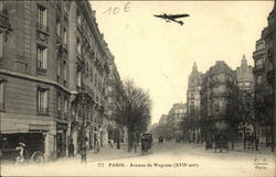 Avenue de Wagram Paris, France Postcard Postcard