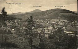 Health Resort in Jonsdorf with Rolling Hills in Background Postcard