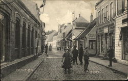 Algade Korsor, Denmark Postcard Postcard