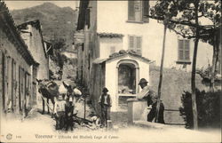 Strada dei Mulini Varenna, Italy Postcard Postcard