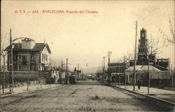 Avenida del Tibidabo Postcard