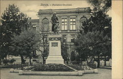 Pestalozzi-Denkmal Zurich, Switzerland Postcard Postcard