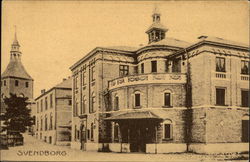 Svendborg Theatre Denmark Postcard Postcard