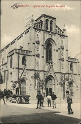 Iglesia del Sagrado Corozon A Coruña, Spain Postcard Postcard Postcard