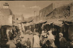 Rue des Teinturiers - Une Marche Arabe Postcard Postcard