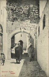 Arab Quarter, Tangier Postcard