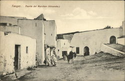 Puerta del Marchan (Alcazaba) Postcard