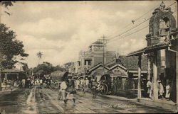 Pettah or Native Town Postcard