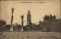 Vue de la Kentoubia Postcard