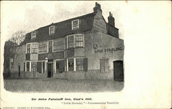 Sir John Falstaff Inn Gad's Hill, England Postcard Postcard